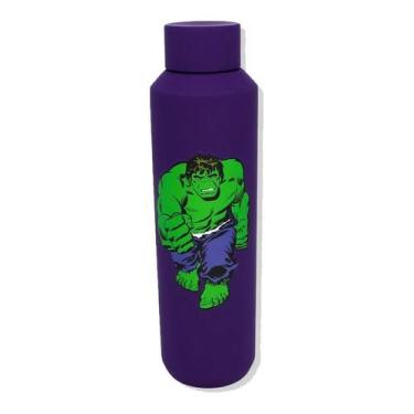 Imagem de Garrafa Térmica Hulk Avengers - 600ml - 1 unidade - Zona Criativa - Ri