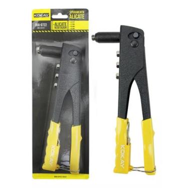 Imagem de Rebitadeira Alicate Rebitador Profissional Cm 4 Bicos Kokay