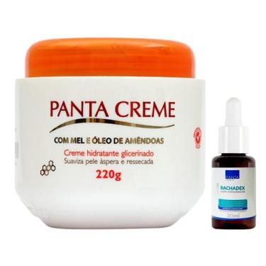 Imagem de Hidratação Total: Panta Creme 220 g + Loção Rachadex para os Pés - Pan