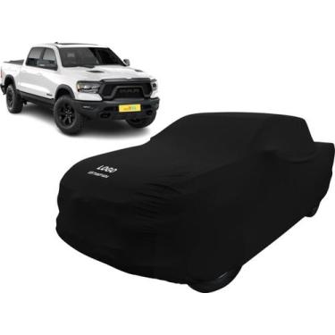 Imagem de Capa Camionete Dodge Ram 1500 Proteção Pintura - Mz, Preta