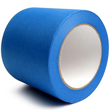 Imagem de DOAY Blue Painters Tape 10,2 cm x 124 m - Fita de impressão 3D - Uso em várias superfícies - Rolo único
