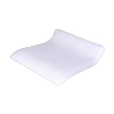 Imagem de Ｂｅｓｇａ Substituição de assento de banco de bar PVC conveniente e fácil de usar acessório de banco de bar de cozinha peças de banco de bar para restaurante, Branco