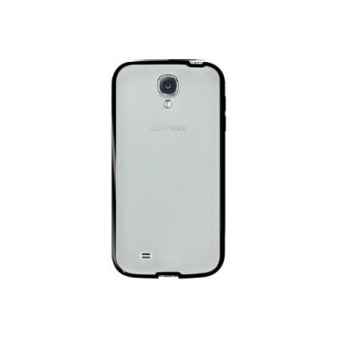 Imagem de Cellet Capa preta fosca transparente para Samsung Galaxy S4