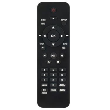 Imagem de Controle remoto de substituição RC-5340 RC5340 compatível com Philips DVD Player DVP1033 DVP4050 DVP3560/F7 DVP3980 DVP1033/51 DVP2850MK2 DVP3560K DVP3560 DVP6620 DVP3333 354K DVD. P3350K DVP3520K