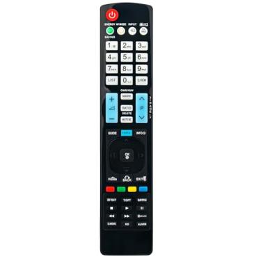 Imagem de AKB73275652 Controle remoto de substituição compatível com LG TV 47LK530 19LV2500 37LK450 22LV2500 32LV2500 5LV355H 32LK530 22LV2530 42LK530 43LKK530 430 3 2LK330 42LK450 42LV355C 32LK450 26LV2530