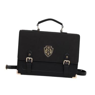 Imagem de Deevoka Bolsa de ombro para mulheres, pasta feminina para encontros, viagens de negócios, férias, Preto