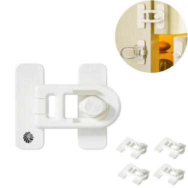 Imagem de Trava Multifuncional para porta de Geladeira, Lava-Louças, Adega, Armá