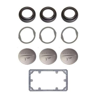 Imagem de Kit De Vedação Ip54 Para Condulete Múltiplo 1" Tramontina Tramontina