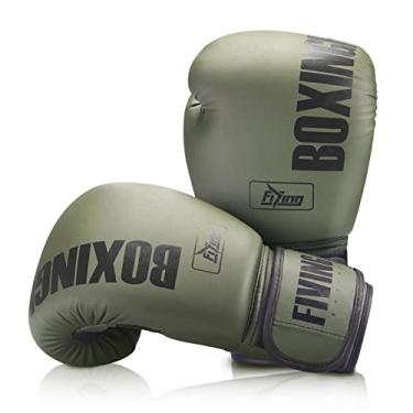 Imagem de FIVING Luvas De Boxe Estilo Profissional Para Mulheres, Couro Pu, Treinamento De Muay Thai, Sparring, Luta De Kickboxing, Luvas De Saco De Pancadas Pesadas Para Adultos, Almofada De Foco, Treino Par