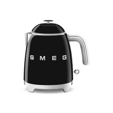 Imagem de Smeg Mini chaleira elétrica estilo retrô anos 50 KLF05 (preta)