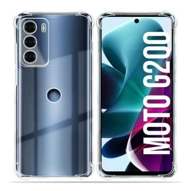 Imagem de Capa capinha transparente silicone linha G Motorola ANTE QUEDA MOTO G5