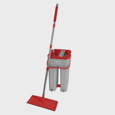Imagem de Mop Multiuso wap Duplo Compacto com Sistema Dreno, Lava e Seca com Pano de Microfibra
