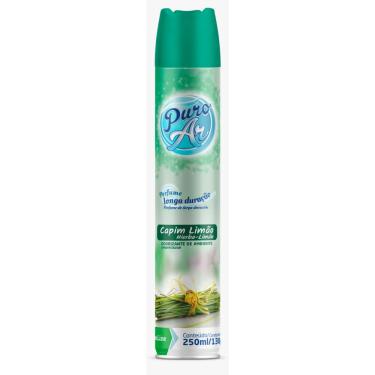 Imagem de ODORIZADOR DE AMBIENTE AEROSSOL CAPIM-LIMÃO PURO AR FRASCO 250ML SPRAY