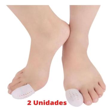 Imagem de Par Protetor Dedo Dedão Pé Dedeira Calo Unha Encravada