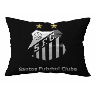 Imagem de Capa de Travesseiro Personalizada Times de Futebol Fronha Decorativa C