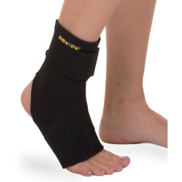 Imagem de Tornozeleira em oito bilateral neoprene ortopédica - artipé, G