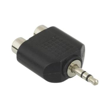 Imagem de Adaptador de Áudio P2 x RCA Duplo Estéreo  - ITBLUE