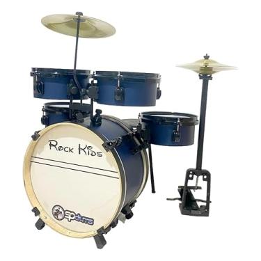 Imagem de Bateria Musical Rmv Infantil Rock Kids(Bateria Infantil Azul)