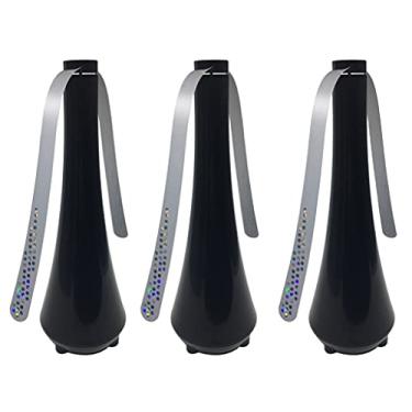 Imagem de PATIOSIR Mata-moscas para refeições externas ou internas, ventilador de piquenique para uso na mesa, ventiladores de moscas para mesas, churrasco, eventos, ventilador giratório de alimentos operado