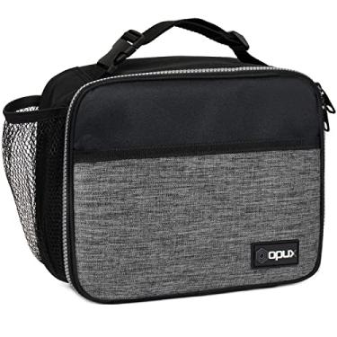 Imagem de OPUX Lancheira isolada infantil, lancheira para meninos e meninas, à prova de vazamento, pequena, reutilizável, compacta, macia, mini bolsa térmica, kit de lancheiras pequenas para crianças pequenas