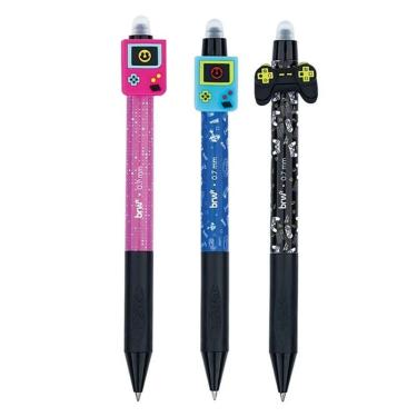 Imagem de Caneta Esferográfica Apagável Player Ca0220 0.7mm 3 Unidades - Brw