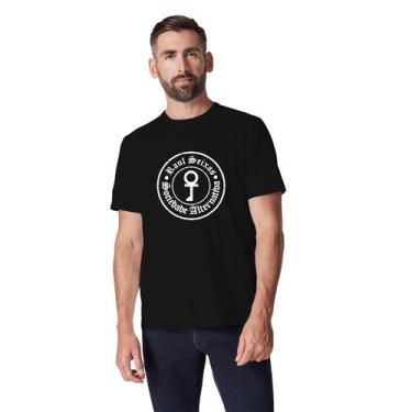 Imagem de Camiseta Preta Manga Curta Raul Seixas Música e Bandas - Original Cami