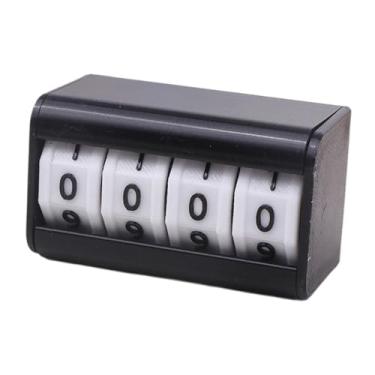 Imagem de rockible Placar de bilhar Mini marcador de pontuação Contador esportivo multifuncional Marcador de pontuação para atividades de educação física em sala de aula, Preto