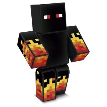 Imagem de Boneco Minecraft Articulado Athos Streamer youtuber 35CM - Algazarra -