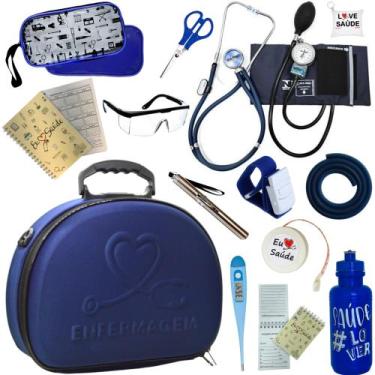 Imagem de Kit Enfermagem Maleta Completa Estagio Super Luxo - PA MED/ PREMIUM/ I