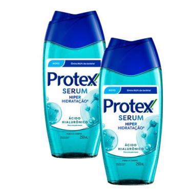 Imagem de Kit 2 Sabonete Líquido Protex Serum Hiper Hidratação Ácido Hialurônico