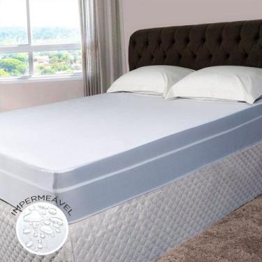 Imagem de Protetor de Colchão Impermeável Kacyumara Solteiro - 90x190x30cm