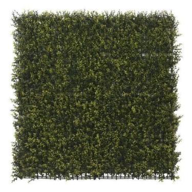 Imagem de Placa Jardim Vertical Buxinho Folhagem Artificial 100X100Cm - Naterial