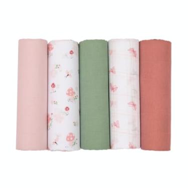 Imagem de Papi Textil Fralda Soft Premium Papi Baby - 05 unidades, Encanto Cogumelo