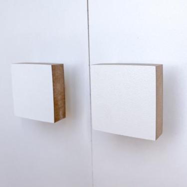 Imagem de 10 Puxadores Quadrados Infantil Porta Gaveta Cômoda Móveis - Hanger De