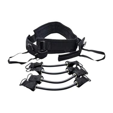 Imagem de kowaku Faixa de resistência para salto vertical, treino ajustável para força nas pernas, treinamento de salto para basquete, tênis e vôlei