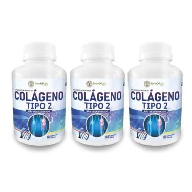 Imagem de 3X Colágeno Tipo 2 40Mg 360 Cápsulas Tree Of Life