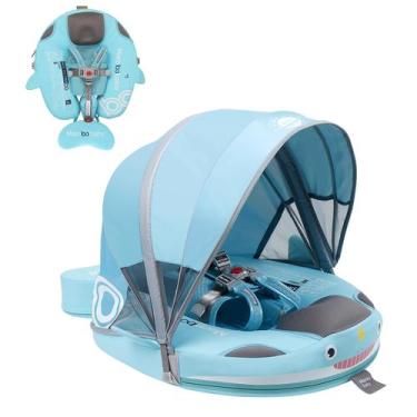 Imagem de Baby Float Mambobaby com dossel e cauda para piscina de 3 a 24 meses -