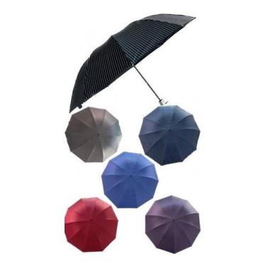 Imagem de Guarda Chuva Contra Vento Grande Sombrinha Teçido Duplo - Moon, Azul, 