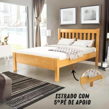 Imagem de Cama Queen Size Alice na Cor Imbuia - Bedroom