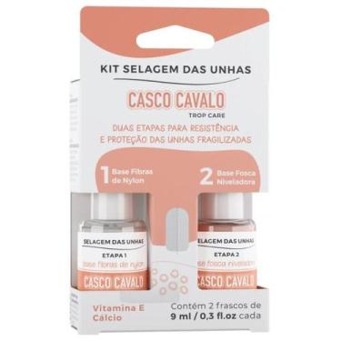 Imagem de Kit Selagem Das Unhas Resistência E Proteção 9ml Casco Cavalo - Anita