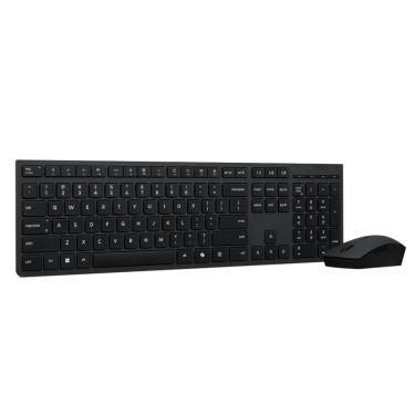 Imagem de Teclado e mouse sem fio recarregável Lenovo Professional Português (Brasil) - 4X31R64319
