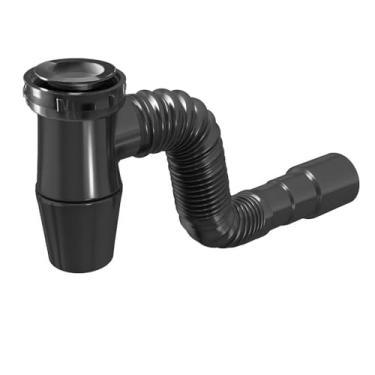 Imagem de Sifão Copo Sanfonado Universal Extensível Flexível para Pias
