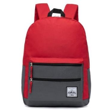 Imagem de Mochila Trekker Casual Unissex Bolsa Escolar Notebook Faculdade Reforçada Espaçosa-Masculino