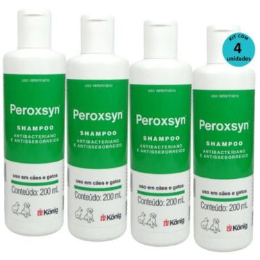 Imagem de Kit Shampoo Peroxsyn Konig 200ml Com 4 unidades
