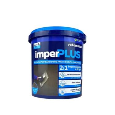 Imagem de Aditivo Impermeabilizante para Concreto E Argamassa Imperplus 1 Litro