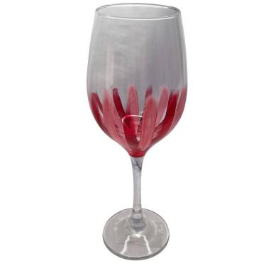 Imagem de Taça De Vidro Grande 490Ml Vinho Água Vermelha