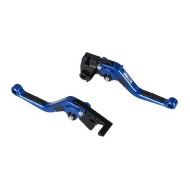 Imagem de ONE.K.S Manete de freio de motocicleta de fibra de carbono para Kawasaki NJNJA125/Z125/Z250SL, NINJA250SL, NJNJA 300R/Z300 (w e sem ABS), Ninja 400/Z400/KRT, NINJA500, Eliminator 500/SE Alavanca de