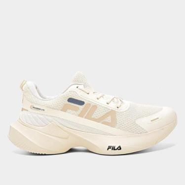 Imagem de Tênis Fila Progress Lite Feminino, Bege, 35