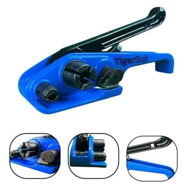 Imagem de Alicate Esticador Fita Arquear  Pet Pp 10mm 13mm 16mm Palete - Tiger E