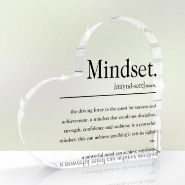 Imagem de Presentes de placa decorativa de acrílico para homens e mulheres, decorações de mesa para mãe, pai, avó, amigos (Heart1932)